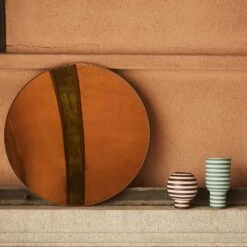 AYTM Circum Seinäpeili Ø70 Cm, Rose -Lastenhuoneen sisustus aytm circum peili large 110cm ruusukulta 5