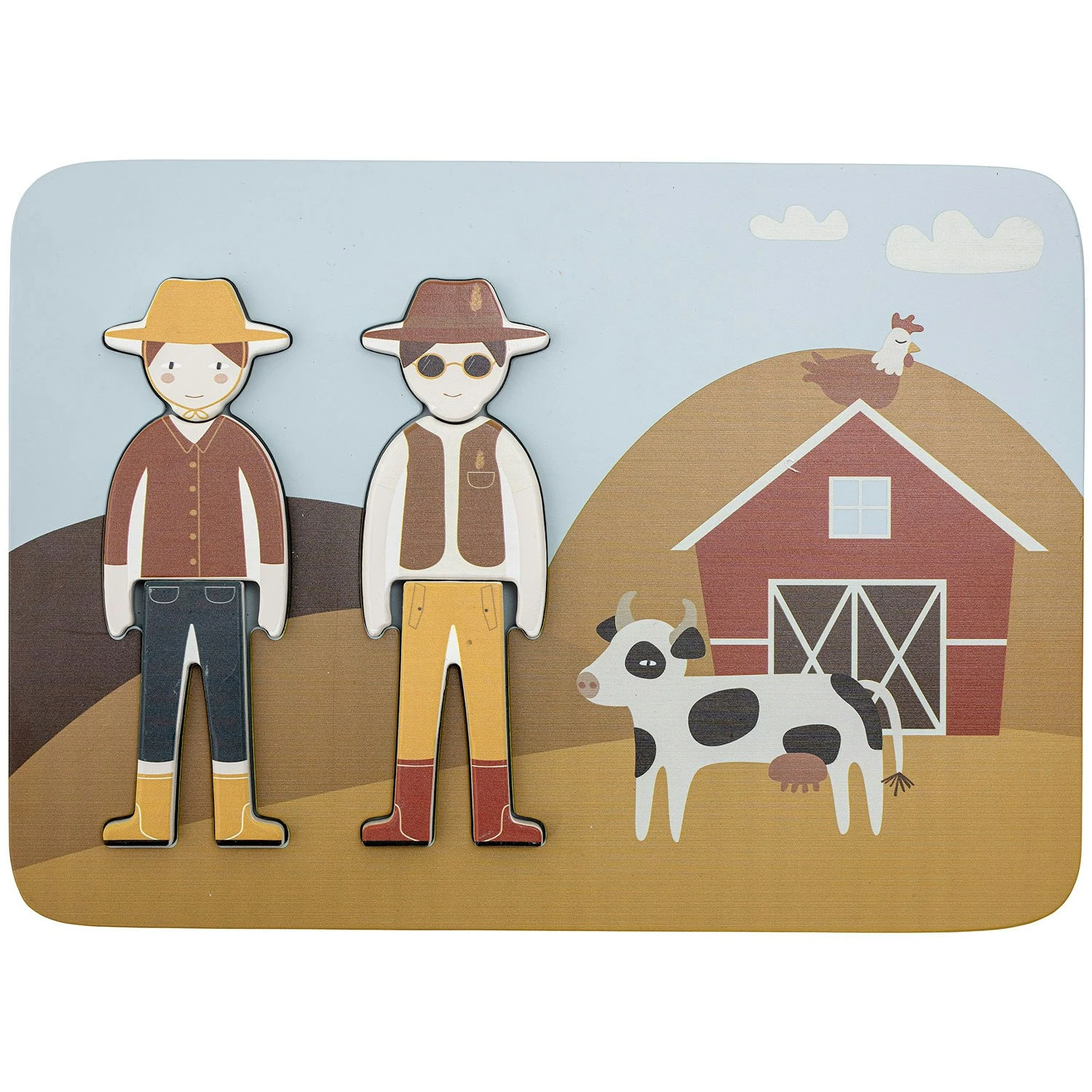 Bloomingville Dylan Palapeli 28x20 Cm 4 Bloomingville Dylan Palapeli 28x20 Cm - Image 2