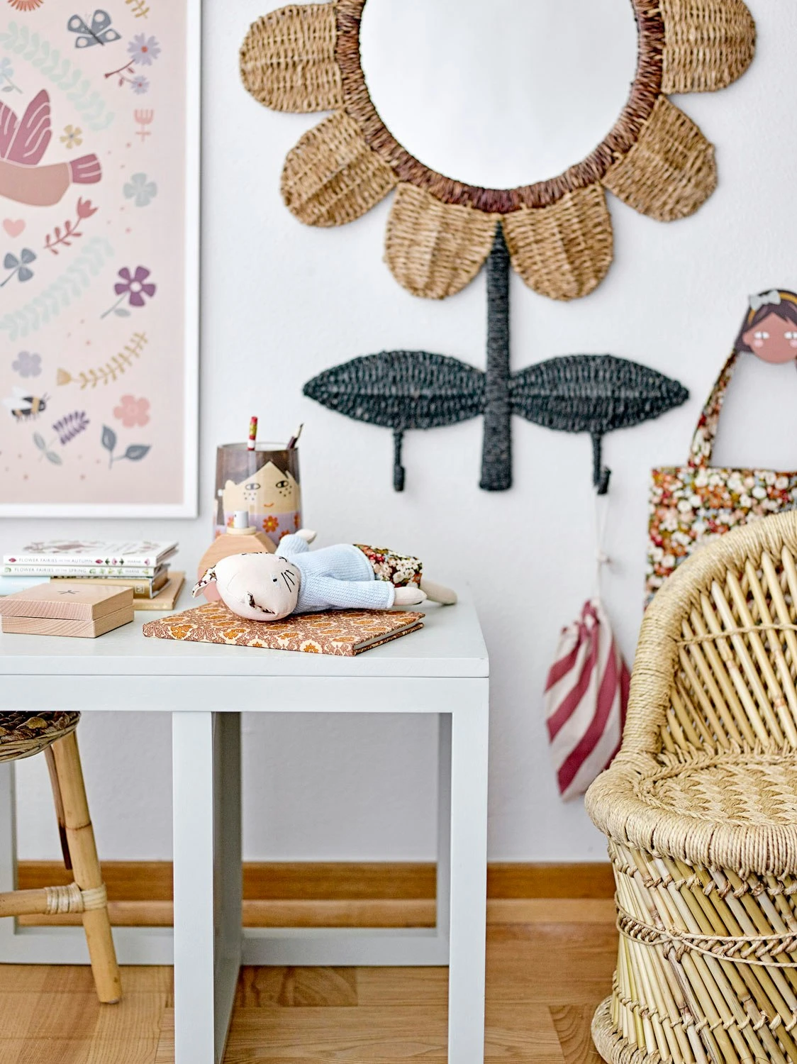 Bloomingville Moe Pehmeä Lelu Pussilla Puuvilla 6 Bloomingville Moe Pehmeä Lelu Pussilla Puuvilla - Image 4