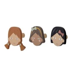 Bloomingville Rosalia Koukut Ruskeat, 3-pakkaus