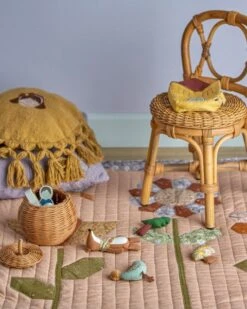 Bloomingville Tanne Seinäkoriste 100x100 Cm, Rose -Lastenhuoneen sisustus bloomingville tanne 2