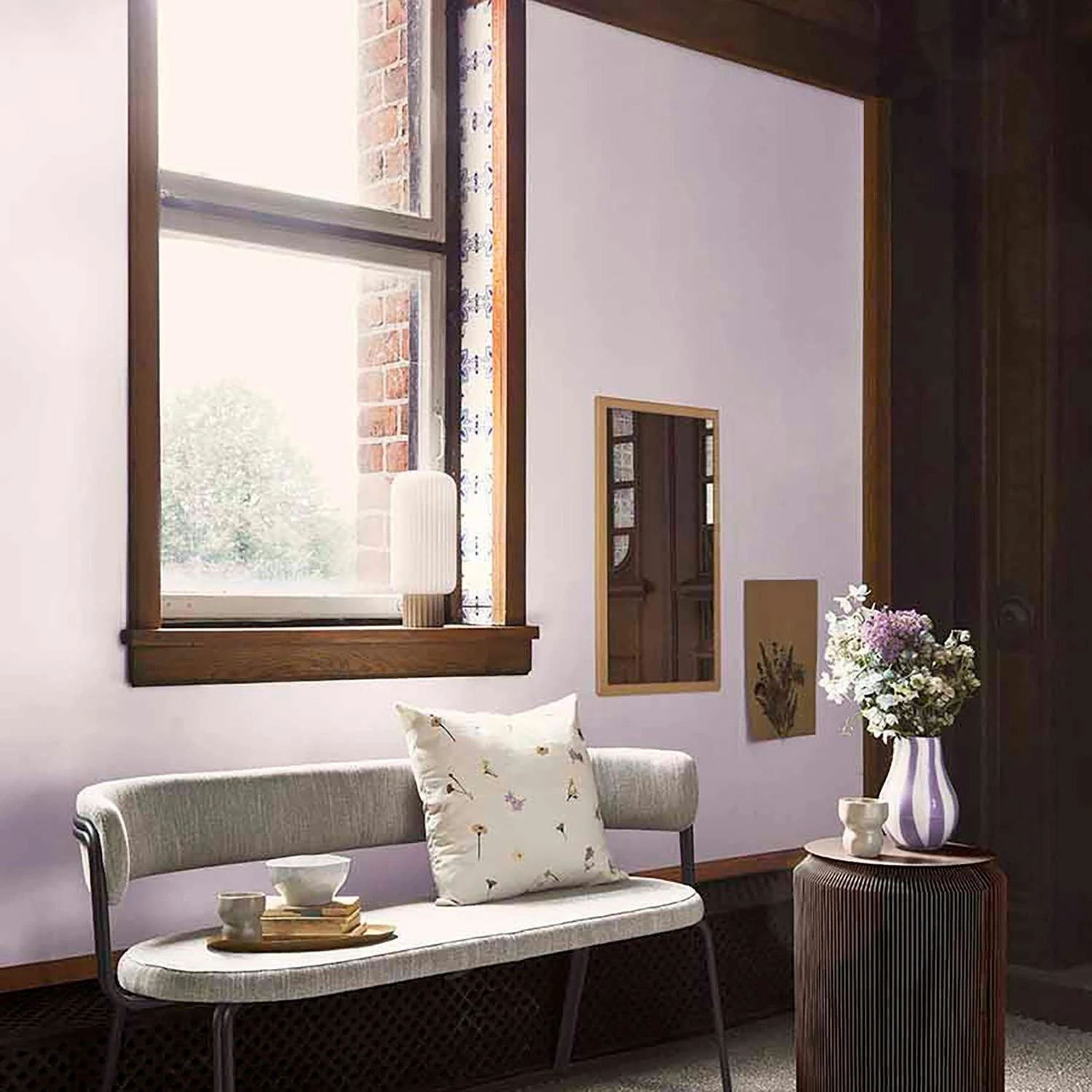 Broste Copenhagen Tenna Peili 46x78 Cm, Sheepskin Dusty Peach 4 Broste Copenhagen Tenna Peili 46x78 Cm, Sheepskin Dusty Peach - Image 2