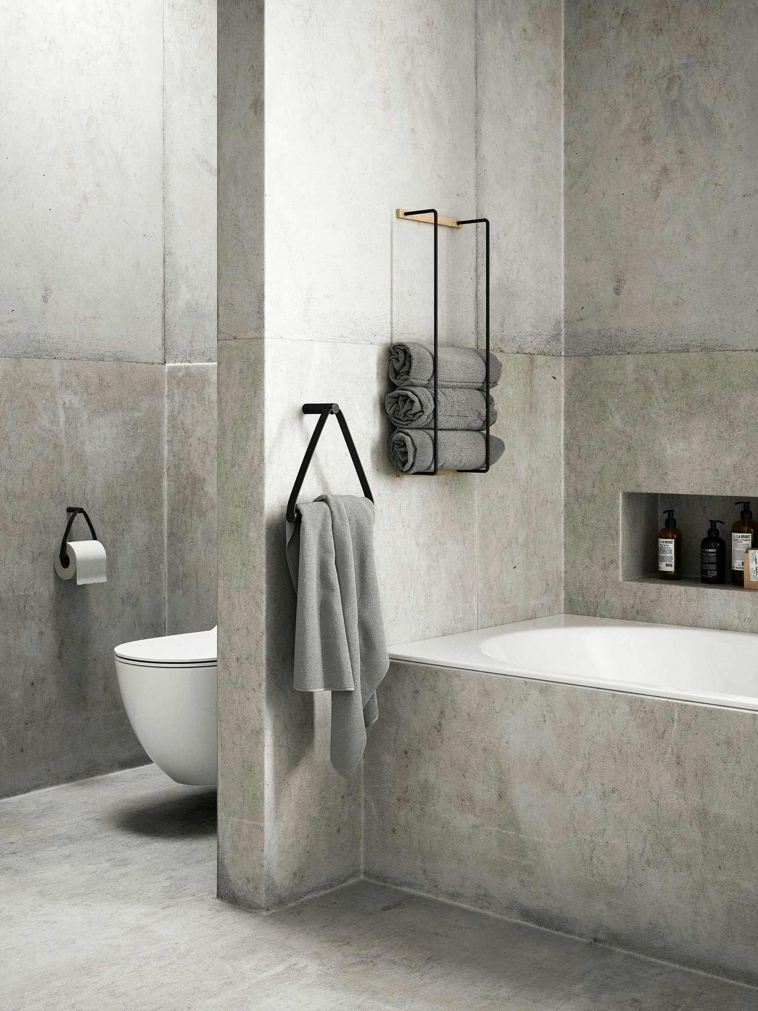 Towel Hanger, Nature 5 Towel Hanger, Nature - Image 3