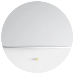 Pie B Seinäpeili, Valkoinen , 80cm