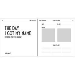 Design Letters Baby´s First Book, Kirja, Musta -Lastenhuoneen sisustus design letters babys first book kirja musta 2