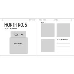 Design Letters Baby´s First Book, Kirja, Musta -Lastenhuoneen sisustus design letters babys first book kirja musta 3