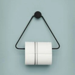 Ferm LIVING Black WC-paperinpidike -Lastenhuoneen sisustus ferm living brass wc paperinpidike 4
