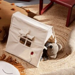 Roy Teddy Pehmolelu 40 X 20 Cm, Merinovilla -Lastenhuoneen sisustus ferm living kids roy teddy pehmolelu 40 x 20 cm merinovilla 4
