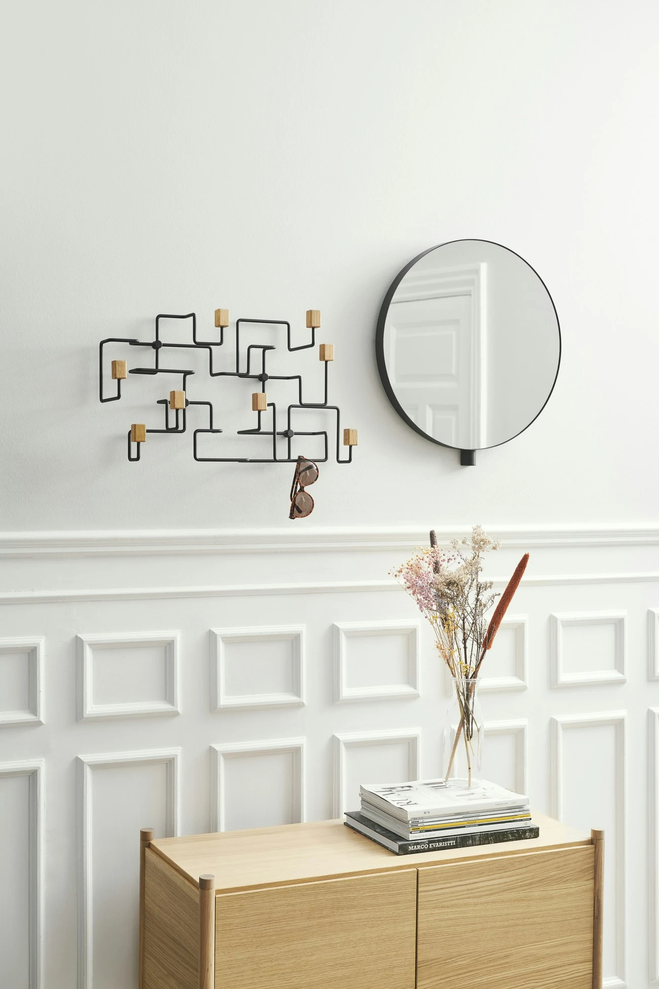 GEJST Kollage Seinäpeili Ø50 Cm, Tumman Tamminen 8 GEJST Kollage Seinäpeili Ø50 Cm, Tumman Tamminen - Image 6