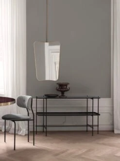 Gubi F.A.33 Peili 80x54cm, Messinki -Lastenhuoneen sisustus gubi fa33 peili 80x54cm messinki 0