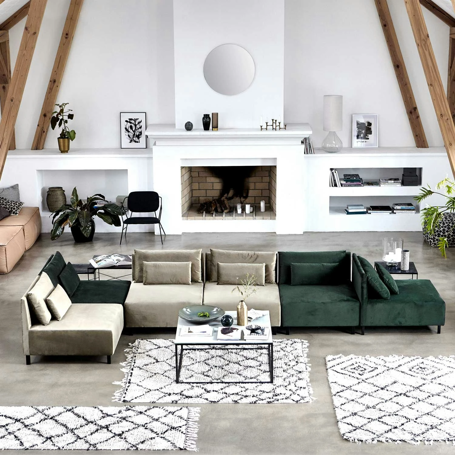 House Doctor Walls Peili 80cm, Ruusukulta 7 House Doctor Walls Peili 80cm, Ruusukulta - Image 5