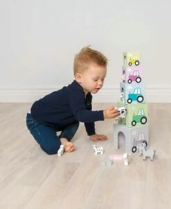 JaBaDaBaDo Stacking Cubes, Animals -Lastenhuoneen sisustus jabadabado stacking cubes animals 2