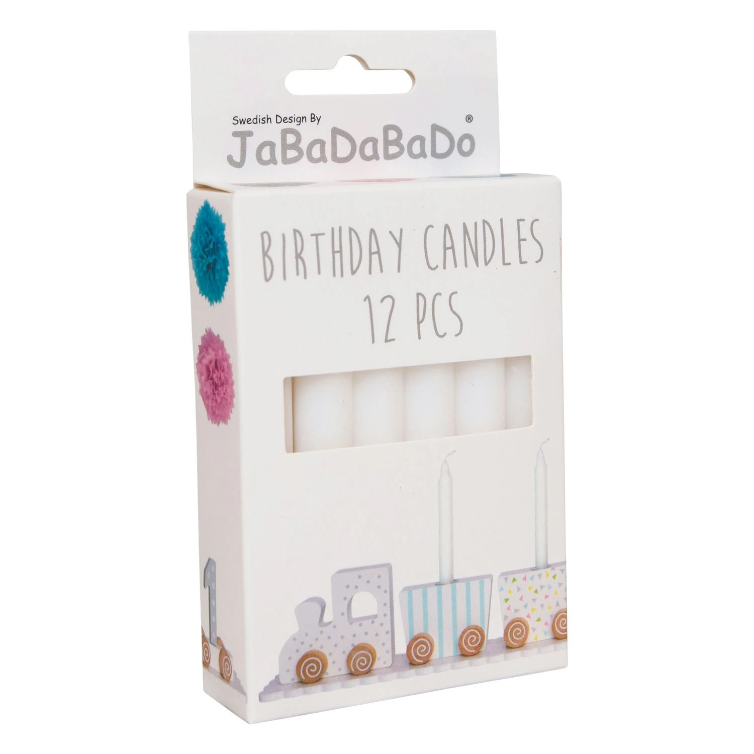 JaBaDaBaDo Syntympäiväjunan Kynttilät 3 JaBaDaBaDo Syntympäiväjunan Kynttilät