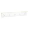 Kids Concept Star Lasten Hylly, Valkoinen -Lastenhuoneen sisustus kids concept shelf with hooks white star 0