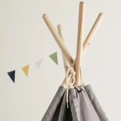 Kids Concept Tiipiiteltta, Harmaa -Lastenhuoneen sisustus kids concept tiipiiteltta harmaa 2