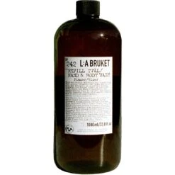 L:A Bruket 242 Nestesaippua Täyttöpakkaus 1000 Ml, Mustaselja