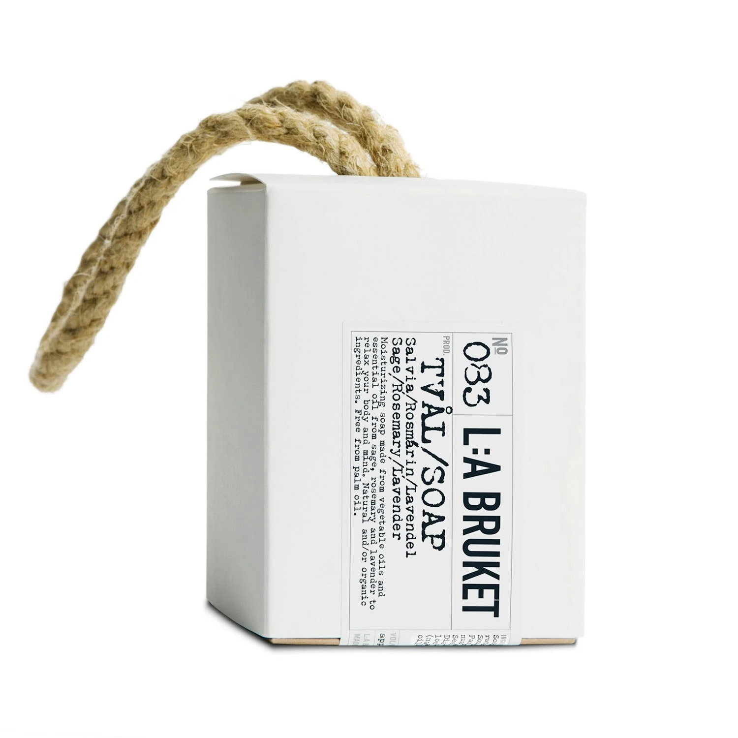 L:A Bruket 083 Sage/Rosemary/Lavender Saippua 240 G 3 L:A Bruket 083 Sage/Rosemary/Lavender Saippua 240 G