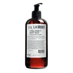 L:A Bruket 071 Wild Rose Nestesaippua 450 Ml