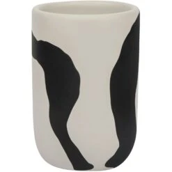 Mette Ditmer Icon Hammasharjanpidike, Musta / Luonnonvalkoinen