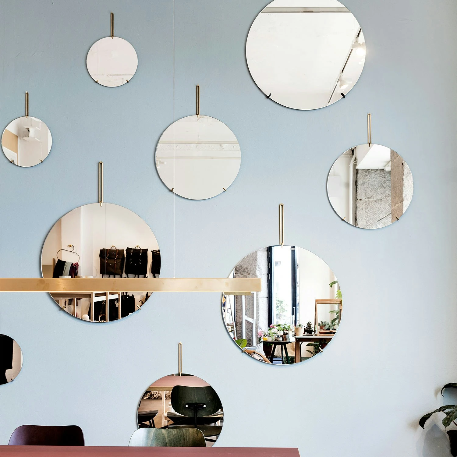 Moebe Wall Mirror, Black 7 Moebe Wall Mirror, Black - Image 5