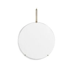 Moebe Wall Mirror, Brass