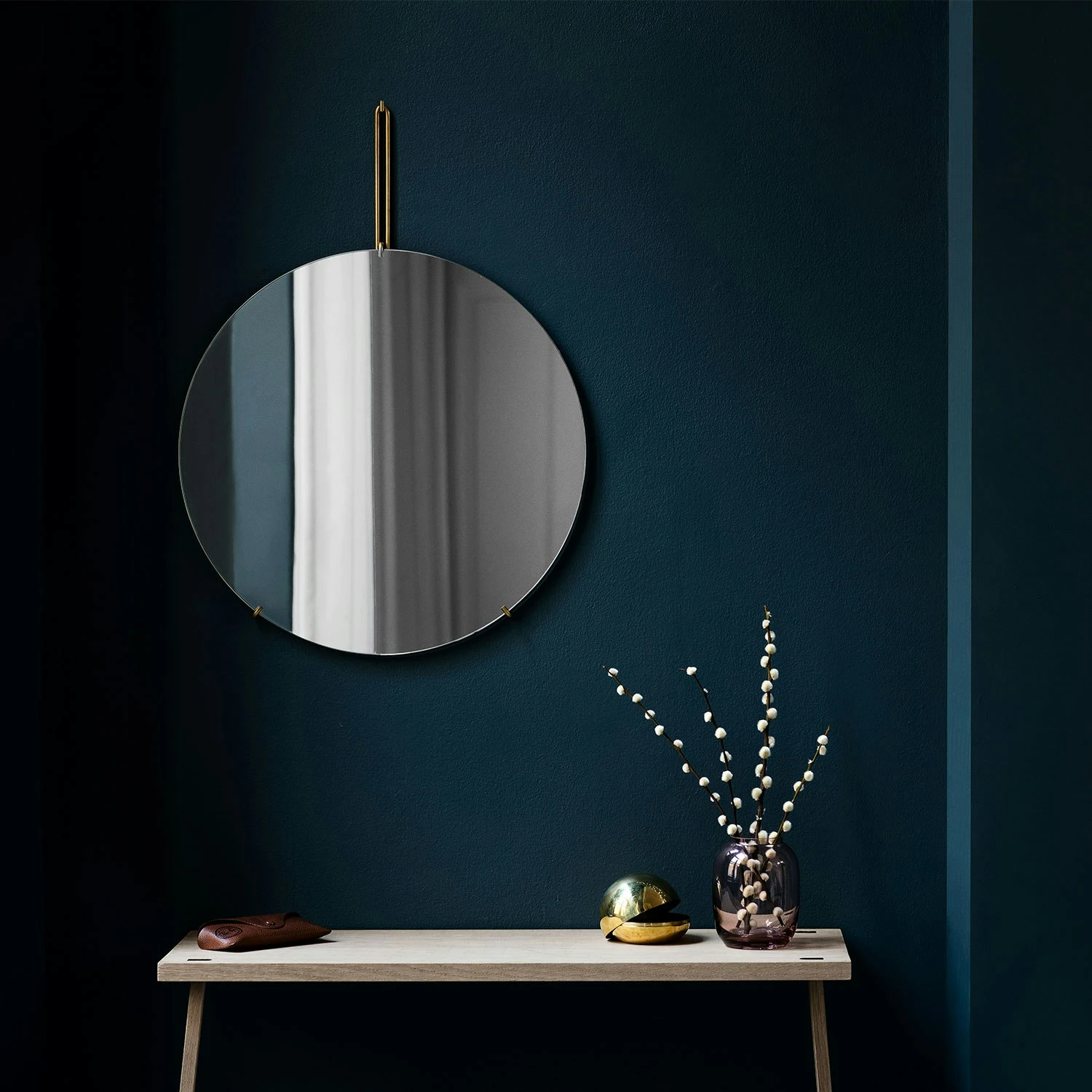 Moebe Wall Mirror, Brass 4 Moebe Wall Mirror, Brass - Image 2