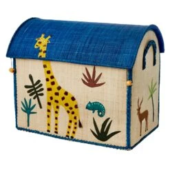 Rice Raffia Toy Baskets Jungle 8 Rice Raffia Toy Baskets Jungle -Lastenhuoneen sisustus rice raffia toy baskets jungle 2