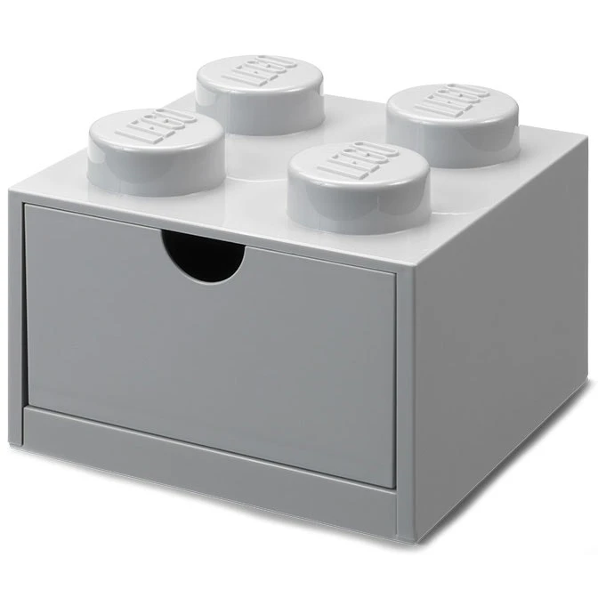 Room Copenhagen LEGO® Säilytys Laatikolla 4 Nuppia, Medium Stone Grey 3 Room Copenhagen LEGO® Säilytys Laatikolla 4 Nuppia, Medium Stone Grey