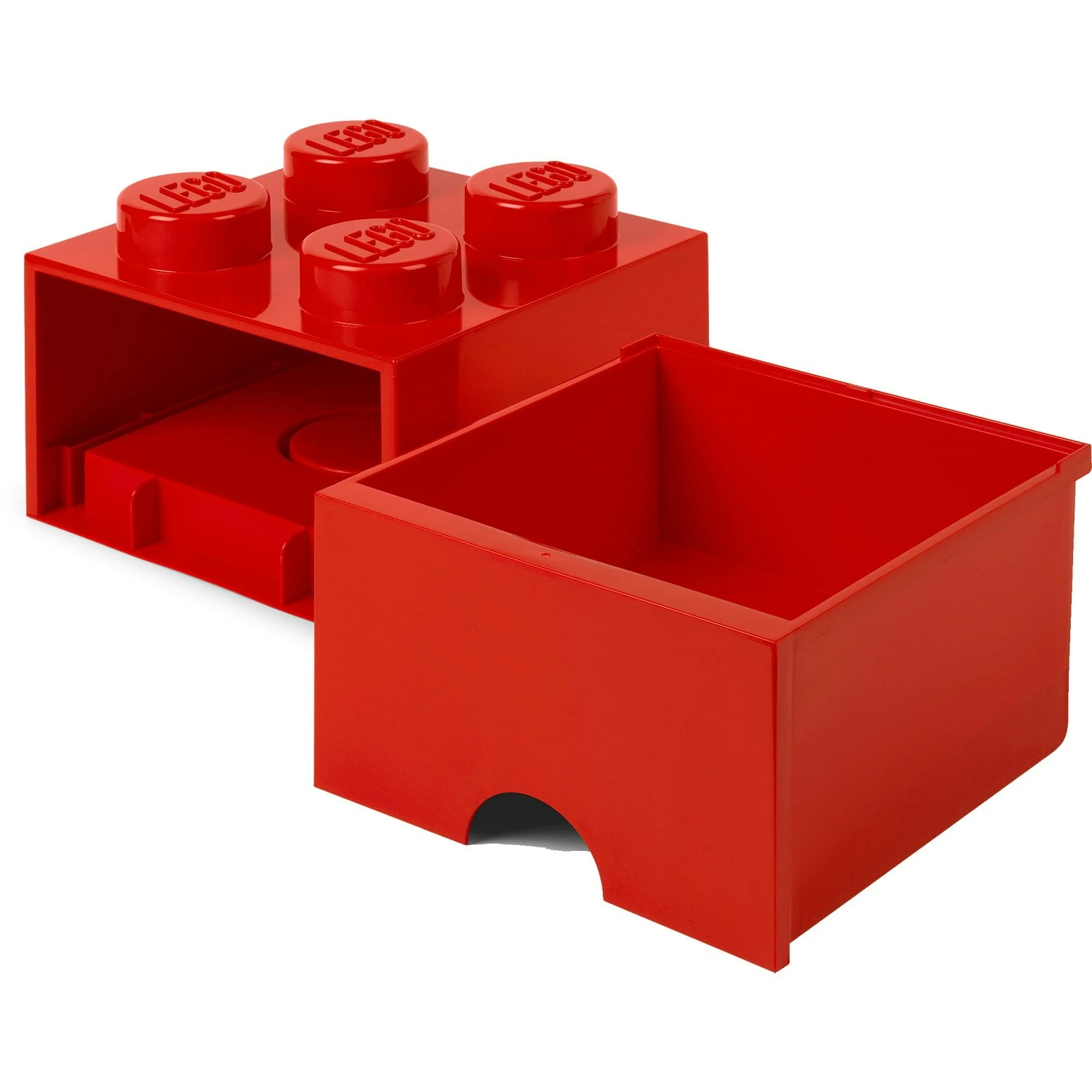 Room Copenhagen LEGO® Säilytys Laatikolla 4 Nuppia, Punainen 5 Room Copenhagen LEGO® Säilytys Laatikolla 4 Nuppia, Punainen - Image 3