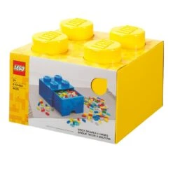 Room Copenhagen LEGO® Säilytys Laatikolla 4 Nuppia, Keltainen 9 Room Copenhagen LEGO® Säilytys Laatikolla 4 Nuppia, Keltainen -Lastenhuoneen sisustus room copenhagen lego brick drawer 4 red 23