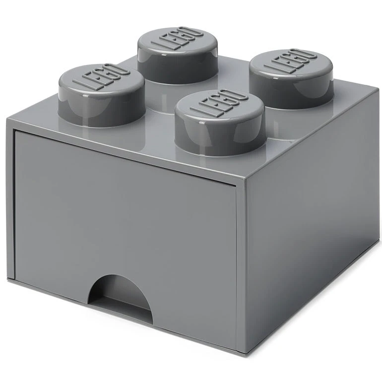 Room Copenhagen LEGO® Laatikko 4 Nuppia, Dark Stone Grey 3 Room Copenhagen LEGO® Laatikko 4 Nuppia, Dark Stone Grey