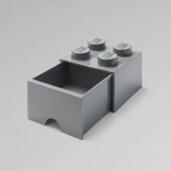 Room Copenhagen LEGO® Laatikko 4 Nuppia, Dark Stone Grey 8 Room Copenhagen LEGO® Laatikko 4 Nuppia, Dark Stone Grey -Lastenhuoneen sisustus room copenhagen lego drawer 4 knobs 14