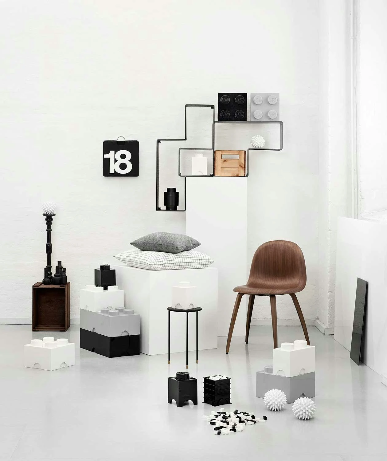 Room Copenhagen Lego Säilytyslaatikko 1, Valkoinen 7 Room Copenhagen Lego Säilytyslaatikko 1, Valkoinen - Image 5