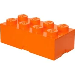 Room Copenhagen LEGO® Laatikko 8 Nuppia, Bright Orange