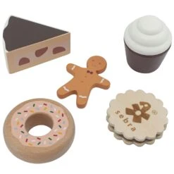 Sebra Leikkiruoka 5 Palaa, Cakes & Cookies